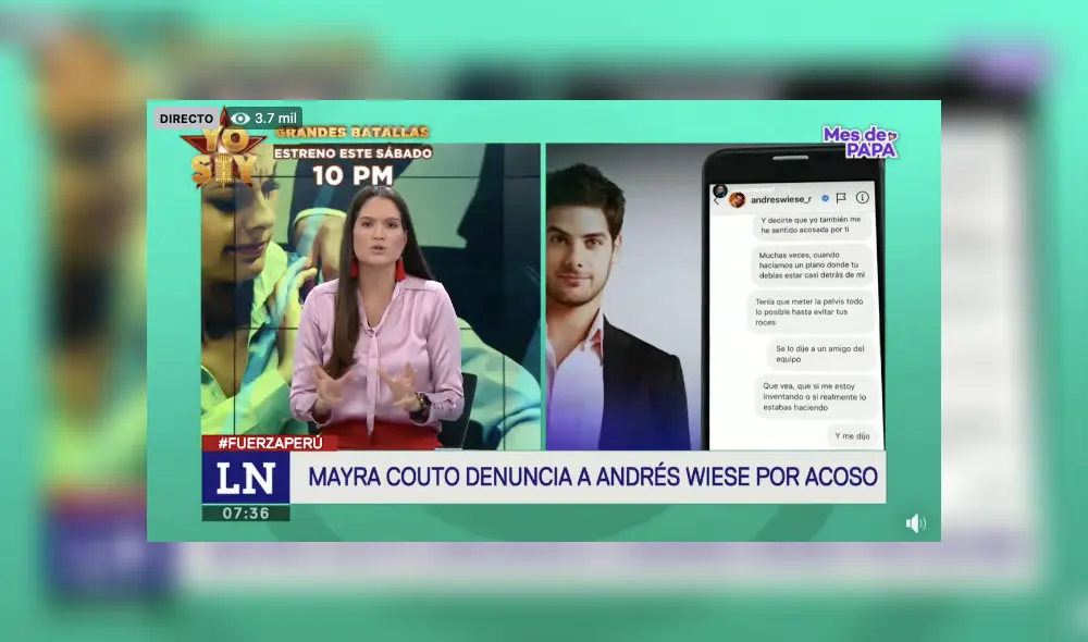 Lorena Álvarez opina sobre denuncia de Mayra Couto contra Andrés Wiese