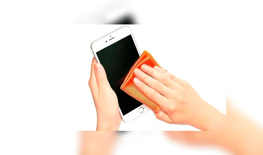 Consejos para limpiar y desinfectar tu smartphone.