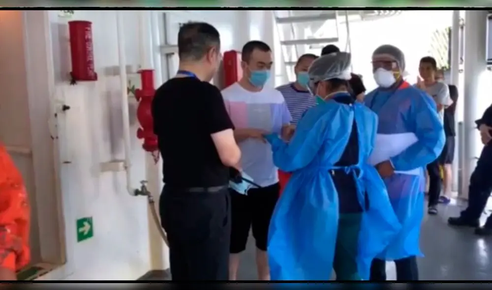 Equipo médico de sanidad marítima internacional dirigió operativo a barco japonés. Equipo médico de sanidad marítima internacional dirigió operativo a barco japonés.