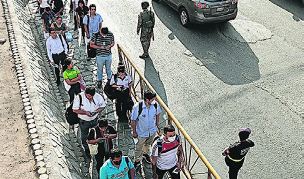 Calles. La medida seguirá hasta que termine la cuarentena. (Foto: Antonio Melgarejo)
