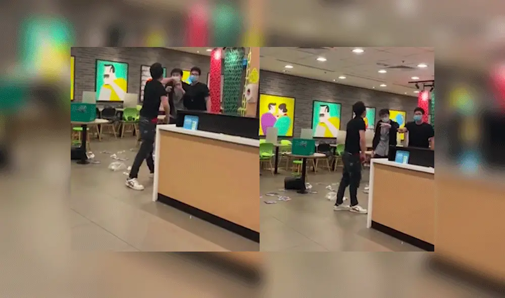 El sujeto es buscado por la policía local. Foto: captura Facebook.