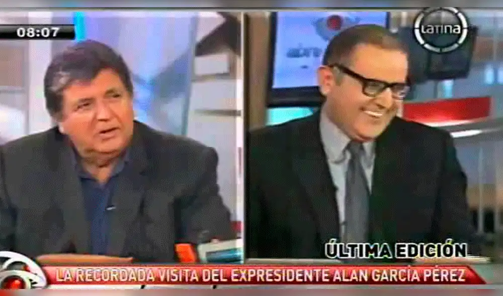 Le recuerdan su pasado a Beto Ortiz con Alan García y familia [VIDEO]