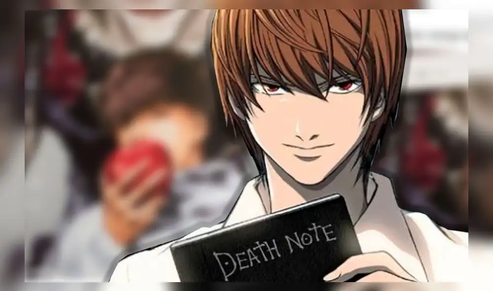 Death Note 2 muestra al nuevo Kira. Créditos: Composición Death Note 2 muestra al nuevo Kira. Créditos: Composición
