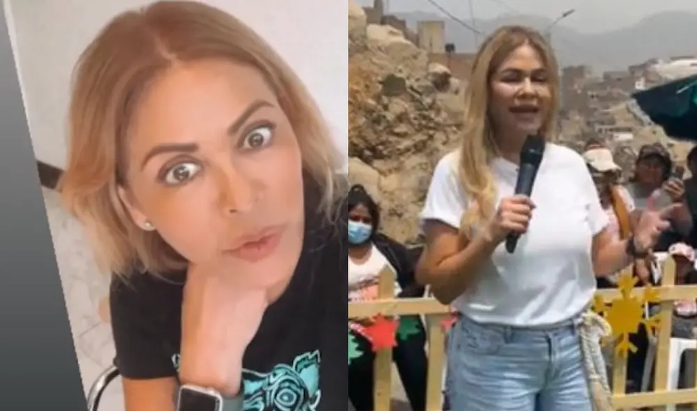 Gisela Valcárcel explica por qué negó la existencia de Papá Noel en chocolatada. Foto: composición LR/ @giselavalcárcel/Instagram/ captura de ATV