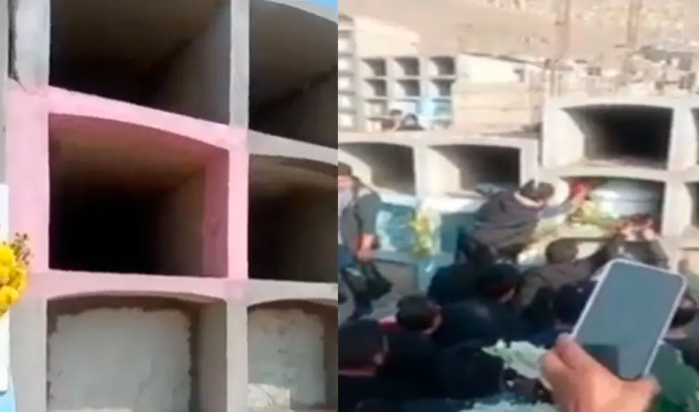 Familia exige a representantes del cementerio El Sauce se pronuncien al respecto. Foto: captura / ATV