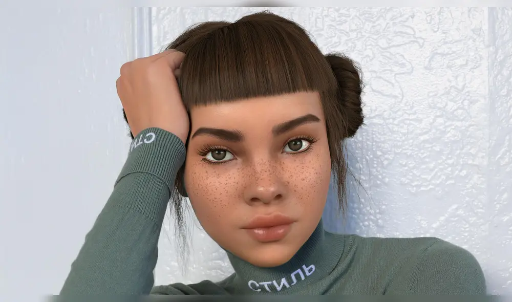 Miquela Sousa, influencer virtual. Tiene un millón 600 mil seguidores en Instagram. Foto: Instagram