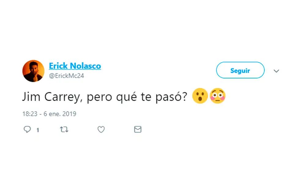 Jim Carrey luce irreconocible en la alfombra roja de los Golden Globes 2019 [VIDEO]