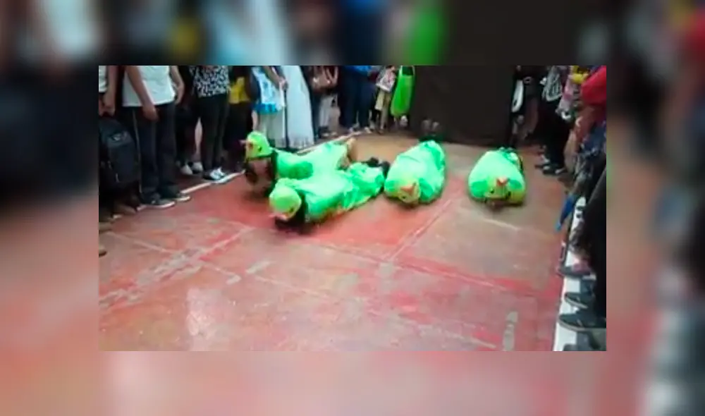 Desliza para ver el desenlace de este video viral de YouTube. Foto: Captura.