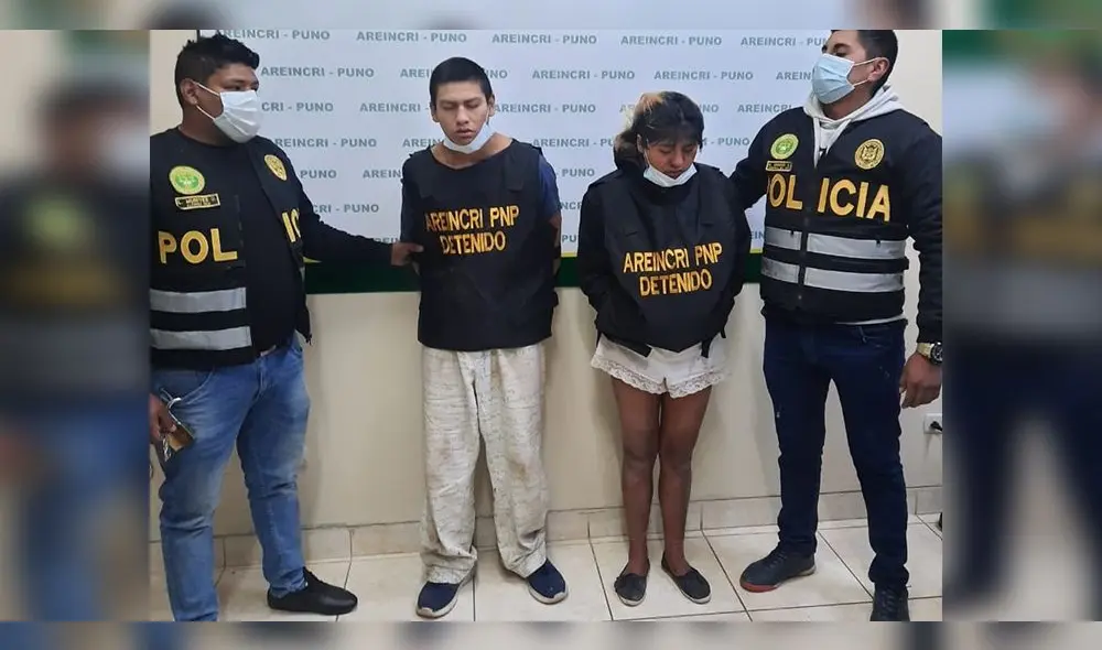 Los dos jóvenes, ambos de 18 años, quedaron detenidos, acusados de asesinar a su vecino en Puno. Los dos jóvenes, ambos de 18 años, quedaron detenidos, acusados de asesinar a su vecino en Puno.