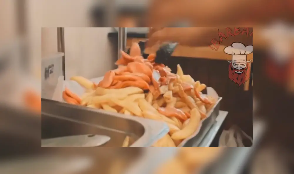 Vía Facebook: pareja peruana consume mega salchipapa de 3 kilos y este fue el resultado [VIDEO]