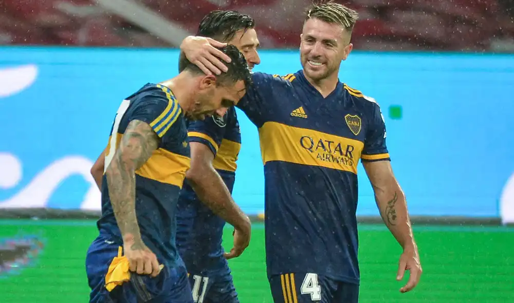 Internacional y Boca Juniors juegan por la ida de los octavos de final de la Copa Libertadores 2020. Foto: AFP