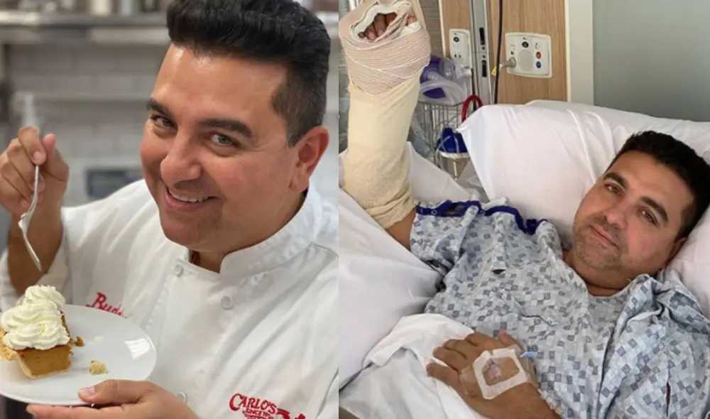 El accidente que sufrió, Buddy Valastro, comprometió su brazo derecho. Fotos: Instagram