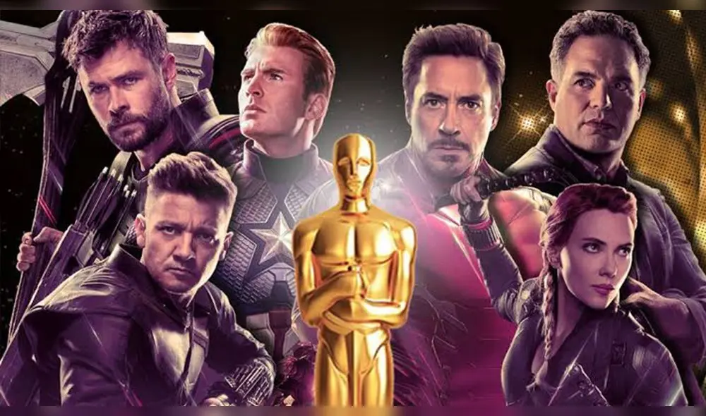 Avengers Endagame en los Oscar 2020: solo obtuvo una nominación - Fuente: Disney y Marve Avengers Endagame en los Oscar 2020: solo obtuvo una nominación - Fuente: Disney y Marve