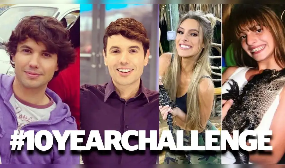 El reto #10yearschallenge y sus divertidas reacciones  | TopTendencias