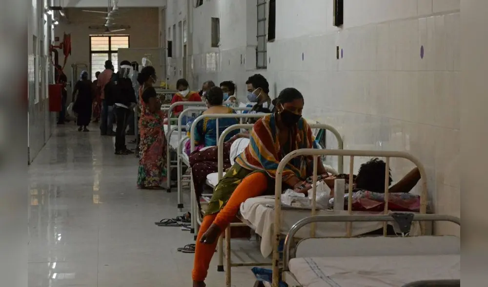 Según la prensa india, el ‘hongo negro’ se ha cobrado ya cientos de vidas en pocos días. Foto: AFP Según la prensa india, el ‘hongo negro’ se ha cobrado ya cientos de vidas en pocos días. Foto: AFP