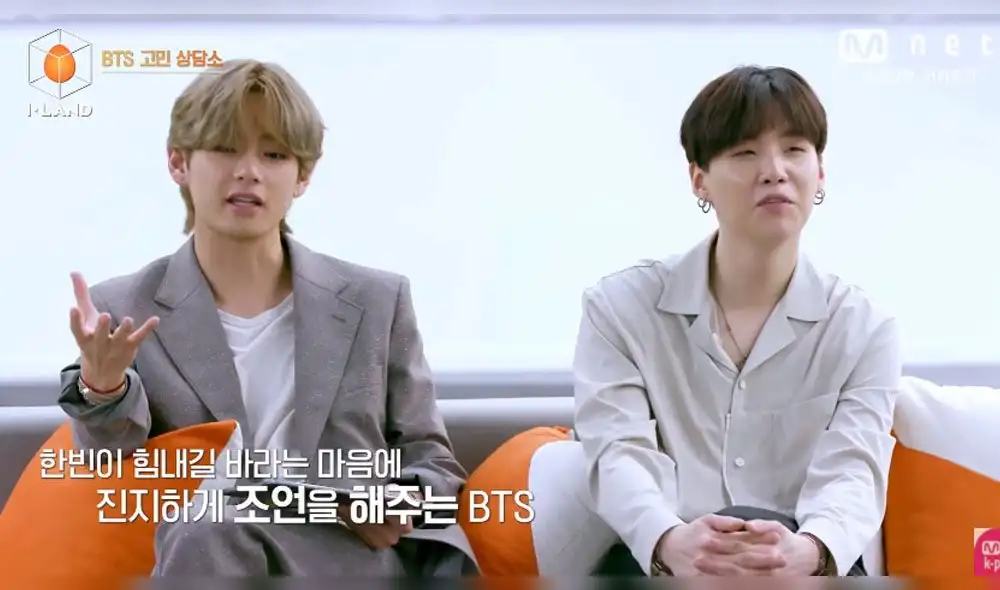 BTS en I-LAND. Foto: captura