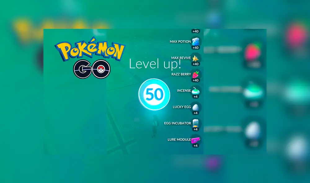 Usuarios de Pokémon GO llegarían al nivel 50 muy pronto, según filtración.