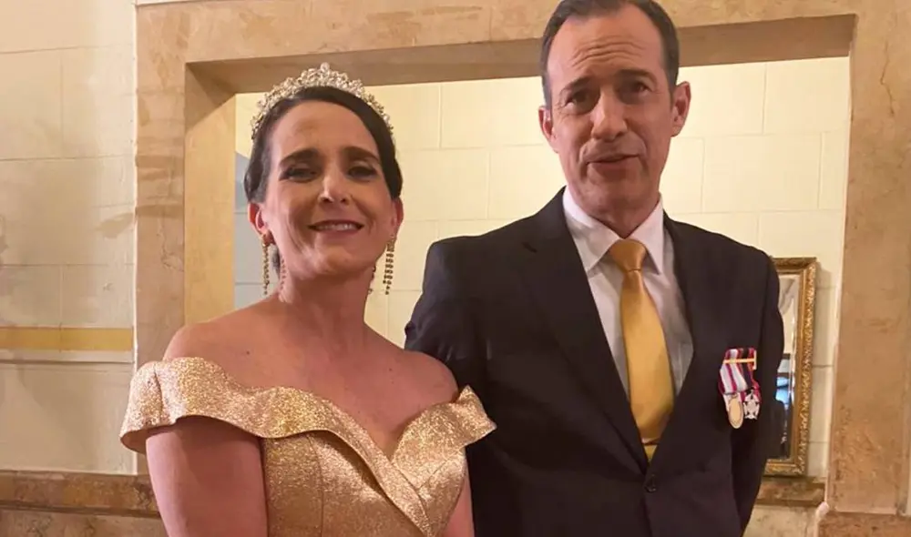 Norma Martínez en grabaciones de telenovela Princesas. Foto: difusión