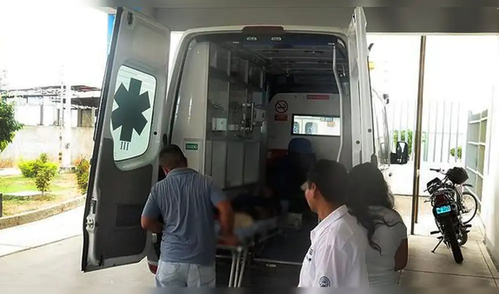 La víctima se debate entre la vida y la muerte.