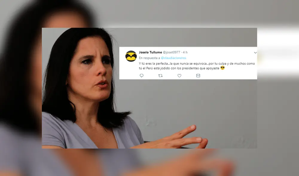 Claudia Cisneros ataca a Luciana León por 'malgastar' dinero del Congreso