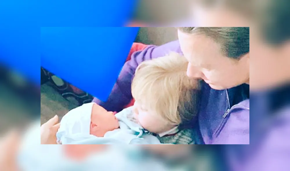 De izquierda a derecha: el pequeño Emiliano, Manuel (hijo) y Manuel Velasco (padre). (Foto: Instagram). (Foto: Instagram)