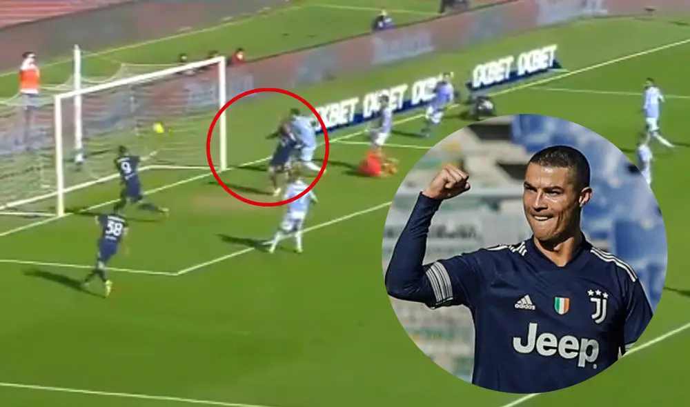 Cristiano Ronaldo suma cinco goles en la temporada de la Serie A. Foto: captura de ESPN 2 Cristiano Ronaldo suma cinco goles en la temporada de la Serie A. Foto: captura de ESPN 2