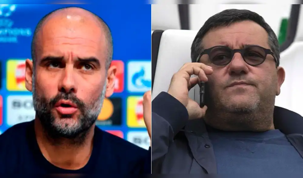 Raiola: "Pep Guardiola es un cobarde, un perro"