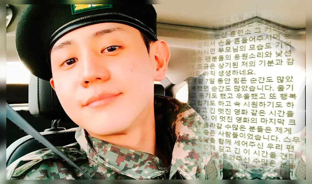 Yang Yoseob de Highlight comparte conmovedor mensaje después de ser dado de baja del ejército. Crédito: fotocomposición Yang Yoseob de Highlight comparte conmovedor mensaje después de ser dado de baja del ejército. Crédito: fotocomposición