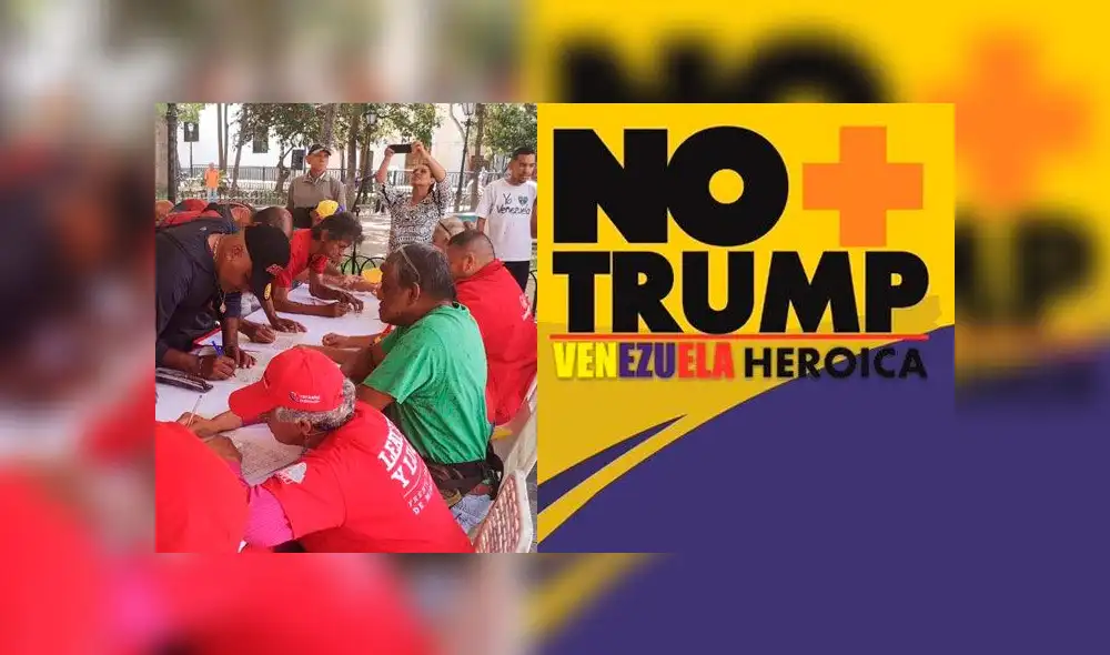 Maduro ordena a venezolanos firmar contra Trump en jornada “casa por casa” Maduro ordena a venezolanos firmar contra Trump en jornada “casa por casa”