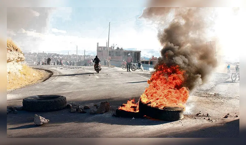 CONFLICTOS. Minería es fuente de protestas en el Cusco.