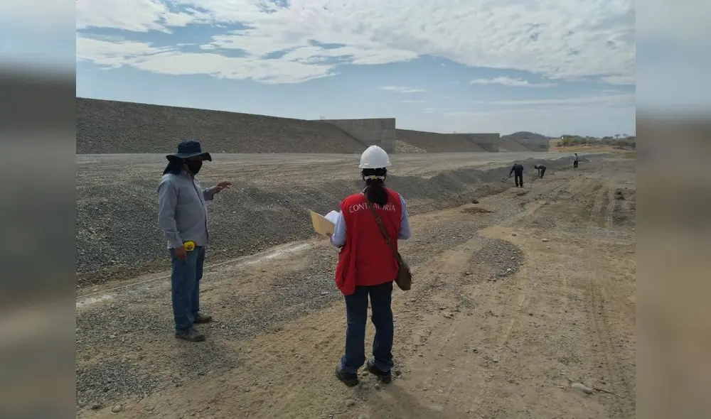 Advierten deficiencias en obra. (Foto: Contraloría)