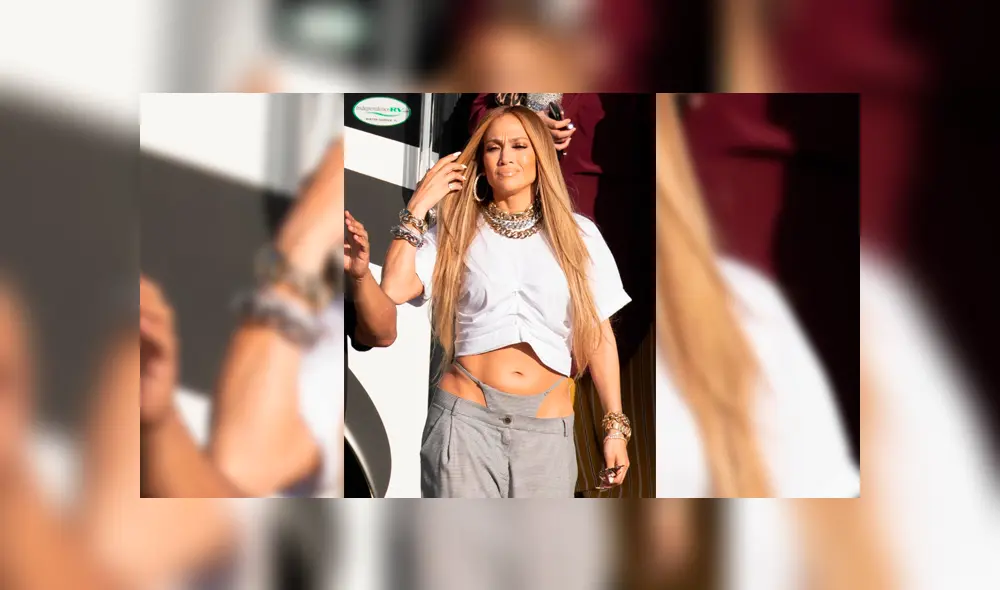Jennifer Lopez muestra su tanga con atrevido pantalón por las calles de Miami [FOTOS]