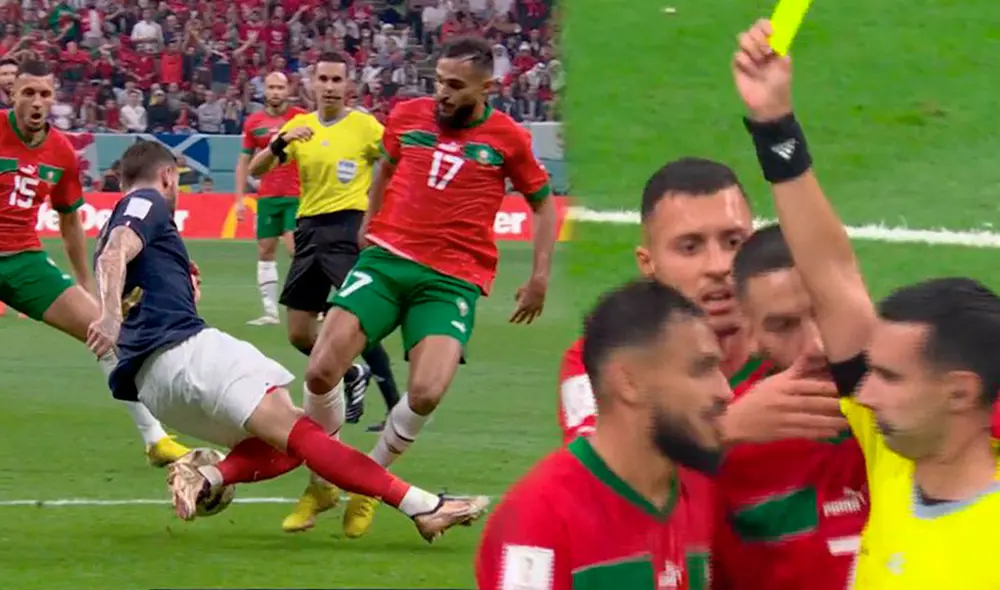 Marruecos viene cayendo ante Francia por la mínima. Foto: composición LR/DirecTV Sports Marruecos viene cayendo ante Francia por la mínima. Foto: composición LR/DirecTV Sports