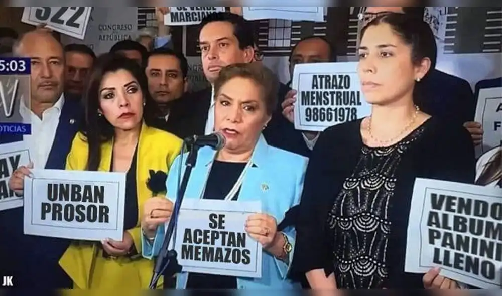 Facebook: Congresistas de Fuerza Popular se convierte en blanco de burlas y divertidos memes