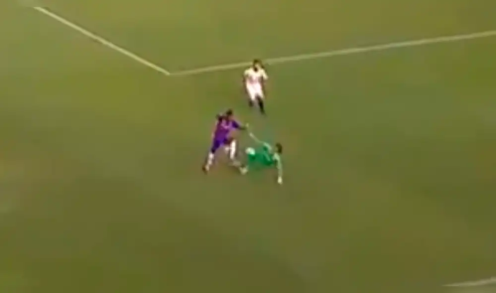 Universitario: Jack Durán dejó regado a Patrick Zubczuk con ‘huacha’ incluida [VIDEO]