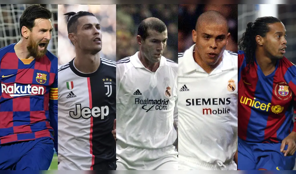 Lionel Messi y Cristiano Ronaldo lideran lista de los mejores futbolistas en los últimos 25 años.