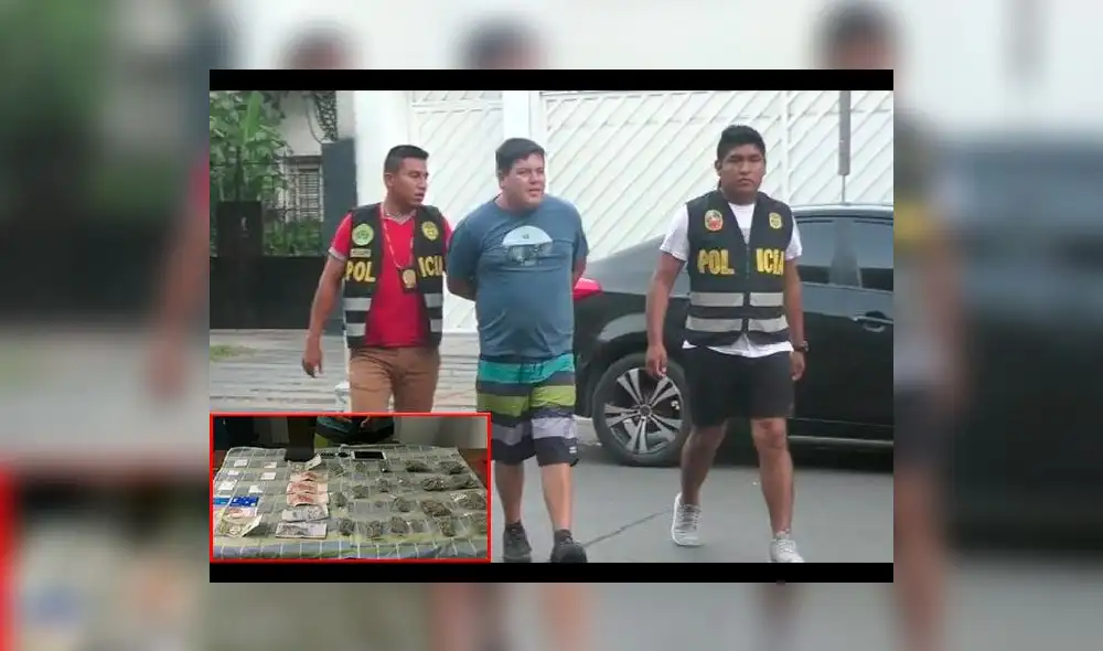 San Miguel: PNP captura a sujeto acusado de vender droga por delivery San Miguel: PNP captura a sujeto acusado de vender droga por delivery