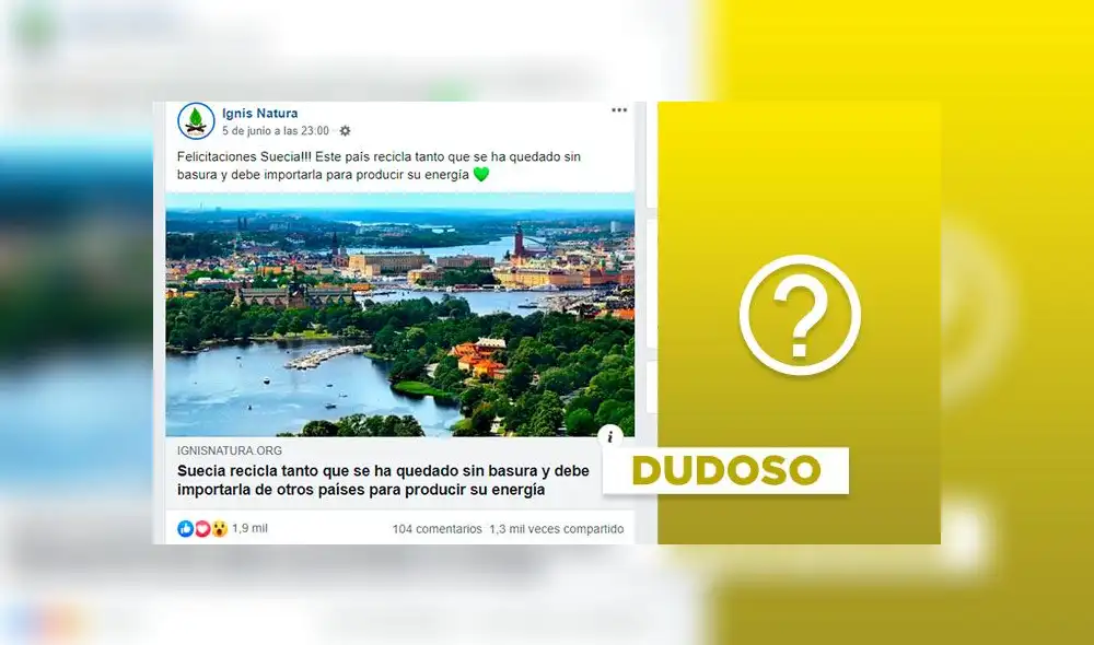 ¿Suecia necesita importar basura de otros países para producir energía? ¿Suecia necesita importar basura de otros países para producir energía?