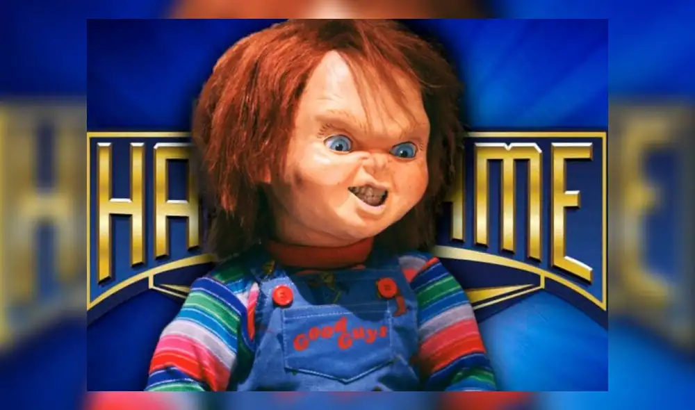 Chucky: child´s play apareció en un episodio del programa Monday Night Raw. Foto: WWE