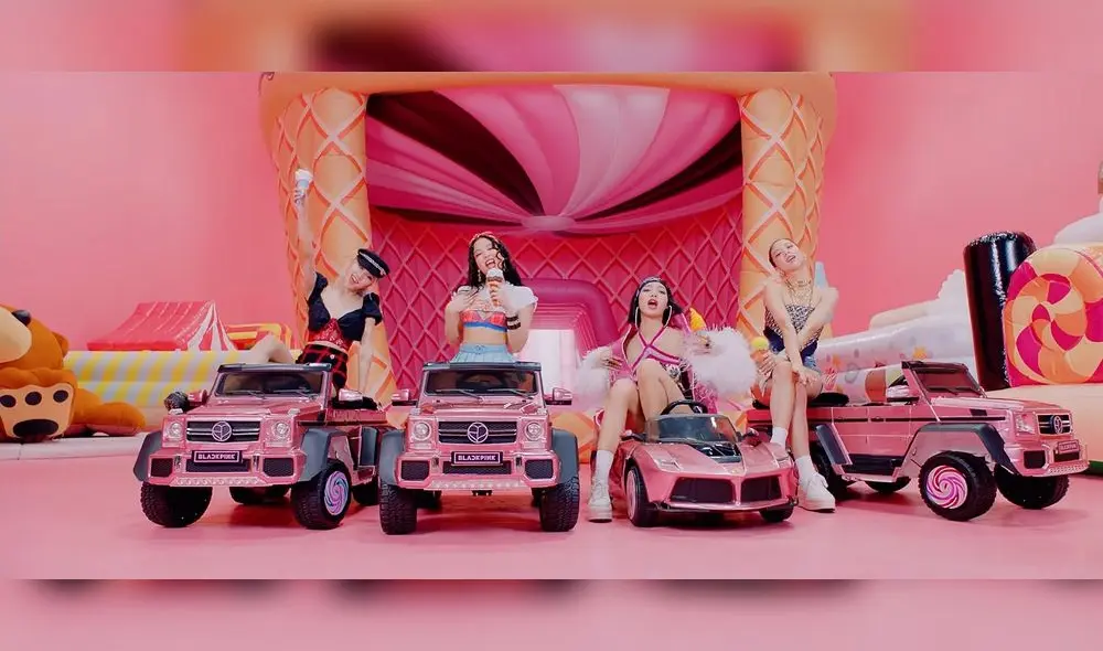 blackpink, selena gomez, ice cream redo