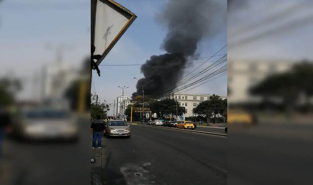Siniestro fue reportado a las 8.30 de la mañana cuando se escuchó una fuerte explosión. Foto: Milagros Ñaña / URPI-GLR