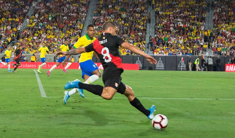 Gabriel Costa fue titular en los dos partidos amistosos que tuvo la selección peruana ante Colombia y Brasil. | Foto: EFE Gabriel Costa fue titular en los dos partidos amistosos que tuvo la selección peruana ante Colombia y Brasil. | Foto: EFE
