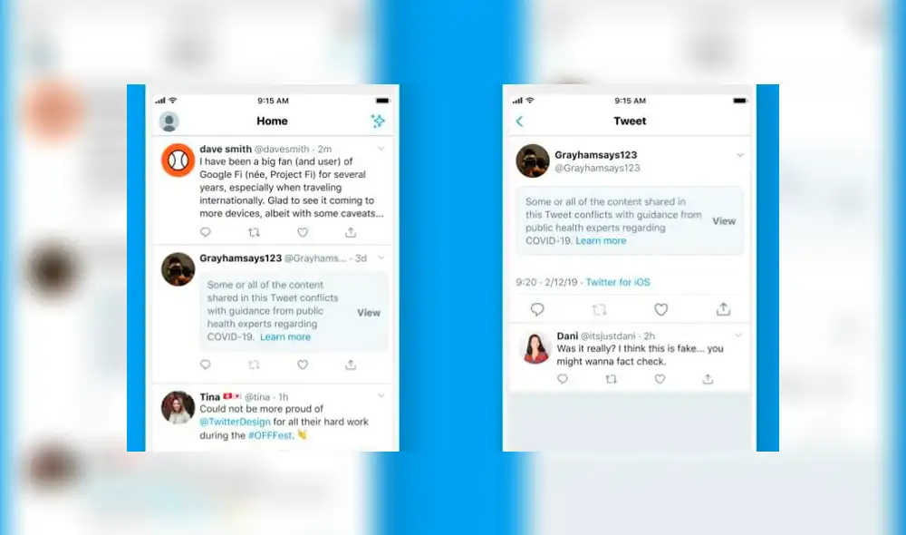 Y la pandemia del coronavirus ha provocado un auge en las noticias falsas que se comparten por la red.