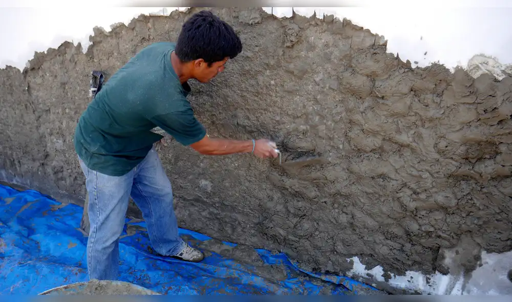 Durante 40 días se trabajo el mural de Puerto Eten. Durante 40 días se trabajo el mural de Puerto Eten.