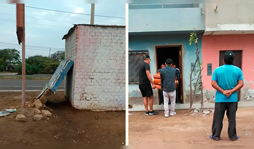 Pared de concreto mata anciano en Huanchaco. Pared de concreto mata anciano en Huanchaco.