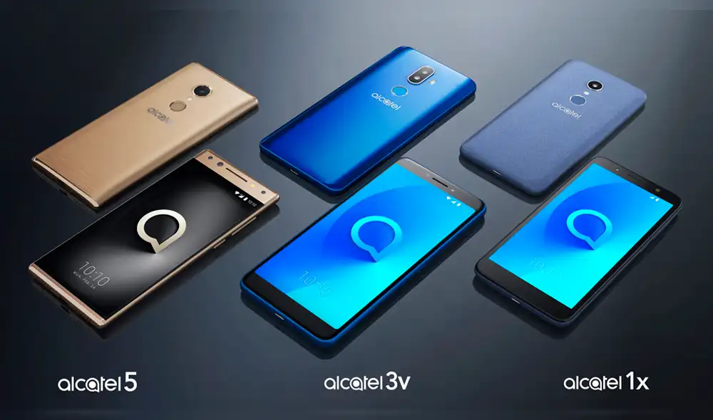 CES 2018: Alcatel presenta su línea renovada de smartphones
