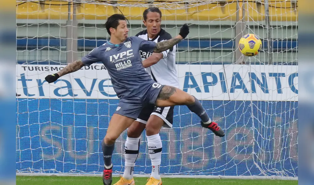 Benevento de Lapadula empató 0-0 ante Parma por la Serie A. Foto: ELISABETTA BARACCHI/EFE.