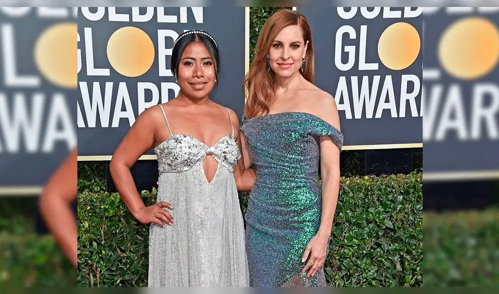 Críticas contra Yalitza Aparicio y el vestido que usó en los Golden Globes 2019 [VIDEO]
