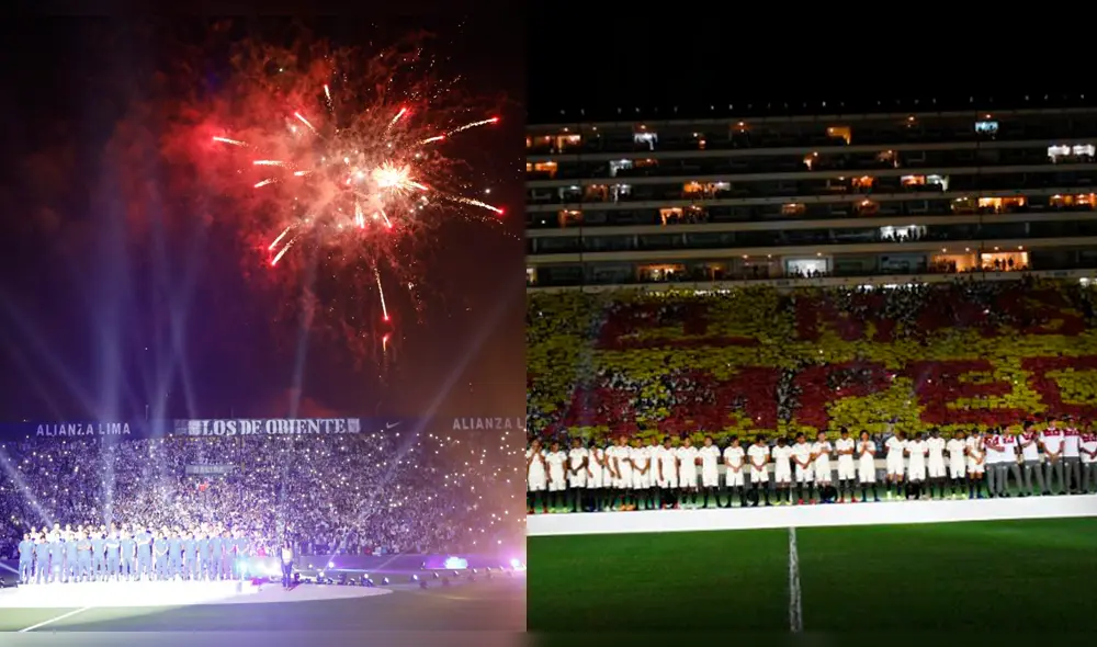 Noche Crema vs Noche Blanquiazul: ¿Qué club tuvo la mejor presentación? [FOTOS]