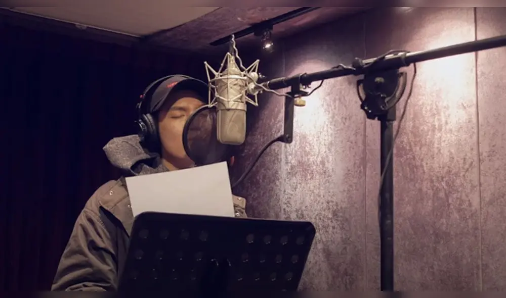 Lee Min Ho durante la grabación de "Always" en el 2017. Foto: captura Youtube